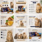 orlay me o medicated cat shampoo value pack – 12 + 1 free sachets for tick & flea protection