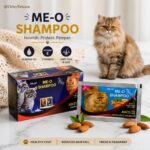 orlay me o medicated cat shampoo value pack – 12 + 1 free sachets for tick & flea protection
